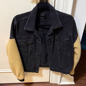 Zara Black and Tan Jacket